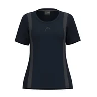 Koszulki dla dziewczynek - Koszulka dziewczęca Head CLUB 25 Tech T-Shirt Girls NV 140 cm - miniaturka - grafika 1