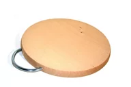Deski do krojenia - Chłopcy z Rancza Deska do krojenia z uchwytem okrągła 25 cm 188300 - miniaturka - grafika 1