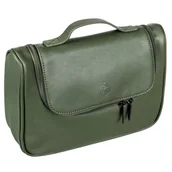 Kosmetyczki, organizery i kuferki - Empeak, Kosmetyczka Męska, Ciemnozielony, 20 x 27 cm - miniaturka - grafika 1