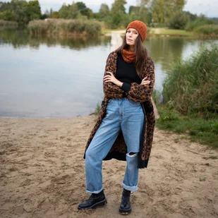 Komplet polski Fluffy set - Czapki damskie - miniaturka - grafika 2