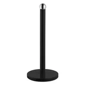 Stojaki i wieszaki na papier toaletowy - Stojak na papier Grenada czarny - miniaturka - grafika 1