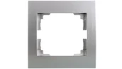 Klawisze i ramki - KANLUX Ramka pojedyńcza LOGI 02-1460-043 sr 25235 - miniaturka - grafika 1