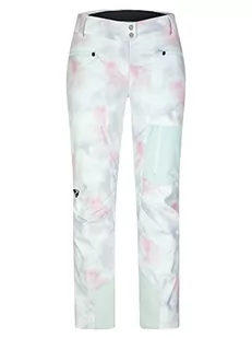 Ziener Damskie spodnie narciarskie TIPPA / spodnie snowboardowe | oddychające, wodoszczelne, nie zawierają PFC, Cloudy Rainbow, 42 - Spodnie damskie - miniaturka - grafika 1