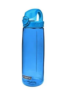 Butelka na wodę Nalgene On The Fly Sustain 0,7 l - slate blue glacial - Shakery i bidony sportowe - miniaturka - grafika 1