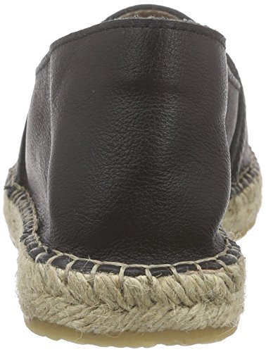 SELECTED FEMME Sfkamilla Peeptoe espadryle damskie, czarny - czarny Black - 36 EU