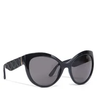 Okulary przeciwsłoneczne - Okulary przeciwsłoneczne Guess GU00130 Czarny - miniaturka - grafika 1