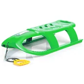 Sanki i ślizgacze - Bullet PROSPERPLAST SANKI ISP KOLOR GROSZKOWY ISP ZIELONE - miniaturka - grafika 1