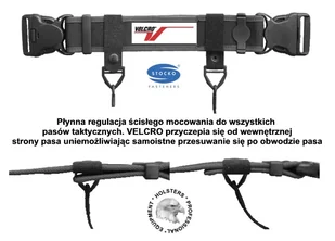 smycz do broni  SBSC-VELCRO Profi - Osprzęt do wiatrówek - miniaturka - grafika 7