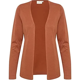 KAFFE Damska koszulka z kapturem z nadrukiem V-Neck Shirt, czarna/chalk mały kwiat, XL - Koszulki i topy damskie - miniaturka - grafika 1