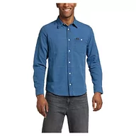 Koszule męskie - Lee Męska koszula Leesure Shirt, indygo, XL - miniaturka - grafika 1