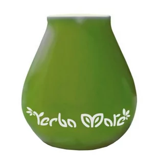 Green ORGANIC MATE MATERO CERAMICZNE ZIELONE 350 ml ORGANIC MATE - Zdrowa żywność - miniaturka - grafika 2