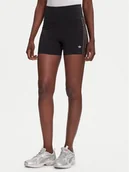 Spodenki damskie - adidas Kolarki Leopard JW7305 Czarny Slim Fit - miniaturka - grafika 1