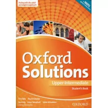 Oxford Solutions Upper-Intermediate Students Book praca zbiorowa - Podręczniki dla liceum - miniaturka - grafika 1