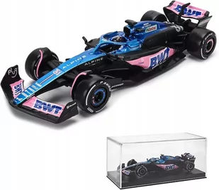 F1 BWT Alpine A523 #31 E.Ocon KASK BBurago 1:43 - Samochody i pojazdy dla dzieci - miniaturka - grafika 1