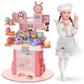 Zabawki AGD - KUCHNIA DLA DZIECI KAWIARENKA ZABAWKOWA KUCHNIA DO ZABAWY EDUKACYJNA 43EL - miniaturka - grafika 1