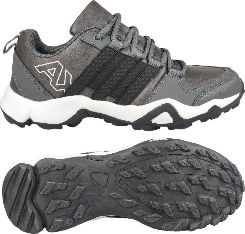 Męskie buty trekkingowe imitacja skóry buty turystyczne buty sportowe Coppi szary Gr.41