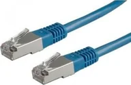 Patchcordy - Roline Roline PatchCord S/FTP PiMF Kat.6 15m Niebieski - miniaturka - grafika 1