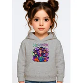 Bluzy dla dziewczynek - BLUZA DZIECIĘCA HUNTRIX HALLOWEEN 122-128 Z KAPTUREM BAWEŁNIANA JAKOŚĆ - miniaturka - grafika 1