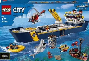 LEGO CITY STATEK BADACZY OCEANU 60266 - Klocki - miniaturka - grafika 1