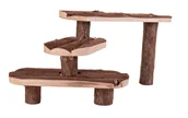 Akcesoria dla gryzoni - Trixie Schody 6214 Natural Living dla małych zwierząt, 38 × 24 cm 4011905062143 - miniaturka - grafika 1