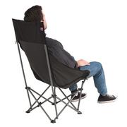 Leżaki ogrodowe - Outwell Arm Chair Emilio 100 kg Black 100% polyester - miniaturka - grafika 1