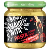 Warzywa w marynacie - Smakowita Pasta z ziaren fasoli z czarnuszką i pieprzem 180 g - miniaturka - grafika 1
