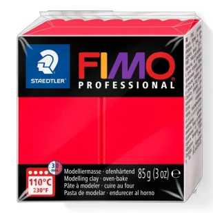 Masa termoutwardzalna Fimo 85g czerwony - Staedtler - Masy plastyczne - miniaturka - grafika 1