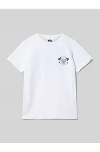 T-shirt z okrągłym dekoltem - Quiksilver - Koszulki i topy damskie - miniaturka - grafika 1