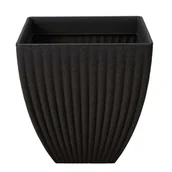 Donice - Donica Lotus kwadrat antracyt 42x40 cm - miniaturka - grafika 1