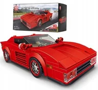 Klocki - FERRARI TESTAROSSA Speed champions kolekcjonerski zestaw klocków MOULD KING - miniaturka - grafika 1