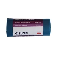 Worki na śmieci - Worek na śmieci LDPE 60 l 10 szt. Pucuś - miniaturka - grafika 1