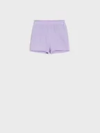 Spodnie i spodenki dla dziewczynek - Sinsay - Szorty - fioletowy - miniaturka - grafika 1