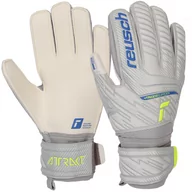 Piłka nożna - Reusch Attrakt, rękawice Grip Evolution Finger Support 52 70 810 6016, r. 10 - miniaturka - grafika 1