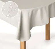 Obrusy i serwetki - Obrus plamoodporny 140x220 lniany Polski Greno - miniaturka - grafika 1