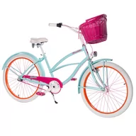 Rowery - Rower miejski damski La Donna Sunrise 3B +KOSZ rama 19,5" koło 26" hamulec v-brake - miniaturka - grafika 1