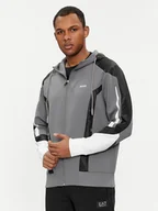 Bluzy męskie - Boss Bluza Saggon 50504895 Szary Relaxed Fit - BOSS - miniaturka - grafika 1