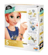 Prace ręczne dla dzieci - Buki France, Zestaw kreatywny dla dziewczynek, Biżuteria z brokatem - miniaturka - grafika 1