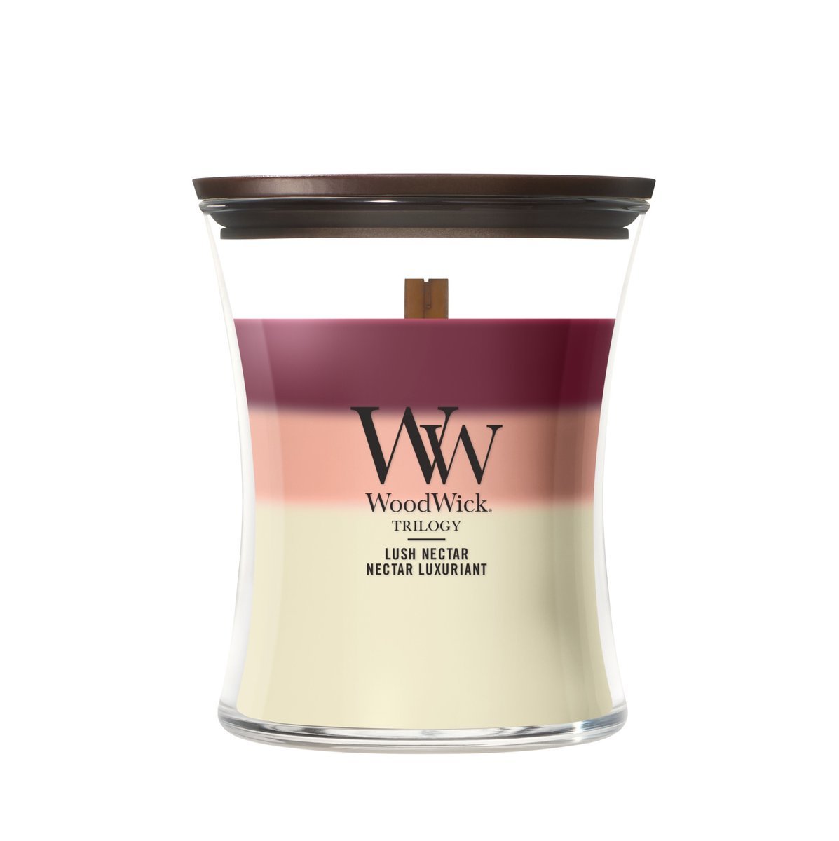 Świeca zapachowa średnia WoodWick Lush Nectar