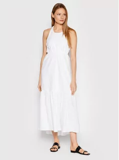 Sukienki - Billabong Sukienka letnia Shore Thing C3DR40 BIP2 Biały Regular Fit - grafika 1