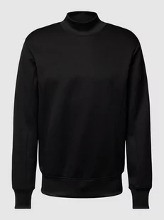 Bluza w jednolitym kolorze ze stójką - Koszulki męskie - miniaturka - grafika 1