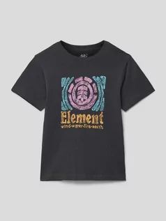 Koszulki dla chłopców - T-shirt z nadrukiem z logo i motywem model ‘VOLLEY’ - grafika 1
