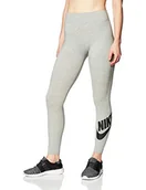 Spodnie rowerowe - Nike damskie spodnie sportowe W Nsw Legasee Lgng Hw Futura szary Dk Grey Heather/(Black) XX-L - miniaturka - grafika 1