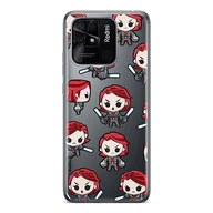 Etui i futerały do telefonów - ERT GROUP etui na telefon Xiaomi REDMI 10C, case oryginalny i oficjalnie licencjonowany przez Marvel, wzór Black Widow 013, optymalnie dopasowane, plecki z TPU częściowo przeźroczyste - miniaturka - grafika 1