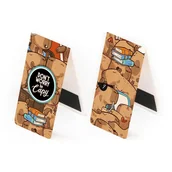 Zakładki do książek - Zakładka magnetyczna - Don`t worry be Capy - gadżet - miniaturka - grafika 1