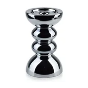 Świeczniki - Świecznik RITA GREY 12 x 20,5 cm - miniaturka - grafika 1