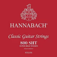Struny gitarowe  - Hannabach 652393 Saiten für Klassik Gitarre Serie 800 Super High Tension versilbert - G3 - miniaturka - grafika 1