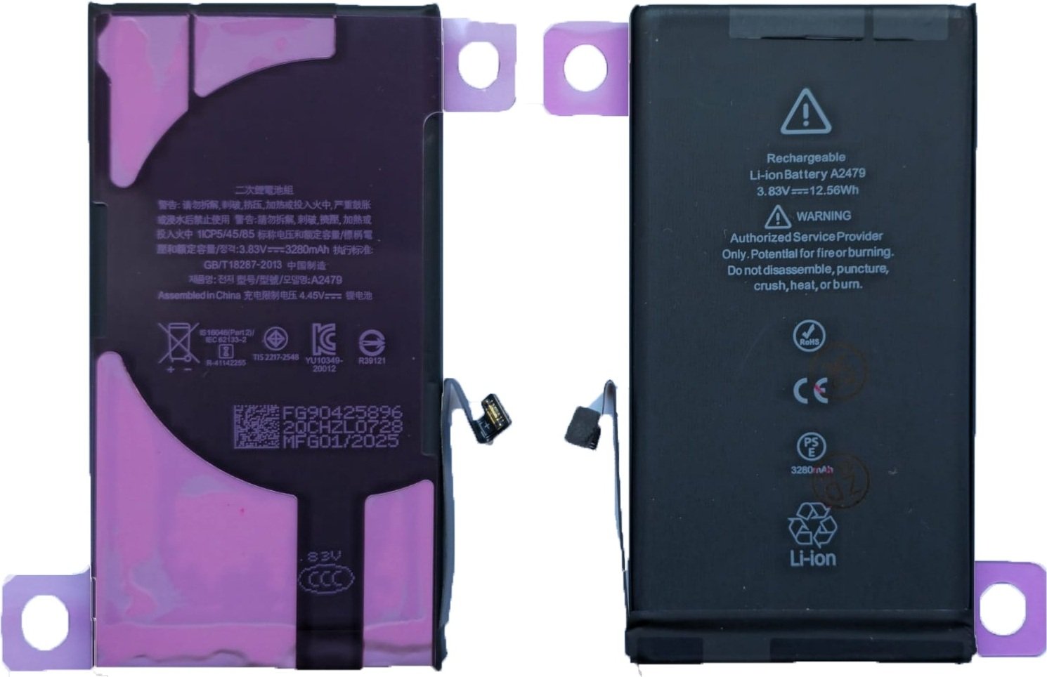 Bateria A2479 iPhone 12|iPhone 12 Pro 3350mAh PRZYPISYWANA BEZ KOMUNIKATU