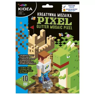 Kreatywna mozaika Pixel KIDEA - DERFORM - Zabawki kreatywne - miniaturka - grafika 1