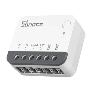 Sonoff ZBMINIR2 - jednokanałowy mini przełącznik - ZigBee - aplikacja Android/iOS - Systemy inteligentnych domów - miniaturka - grafika 1