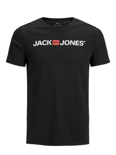 Jack & Jones Koszulka "JJECORP" w kolorze czarnym - Koszulki męskie - miniaturka - grafika 1